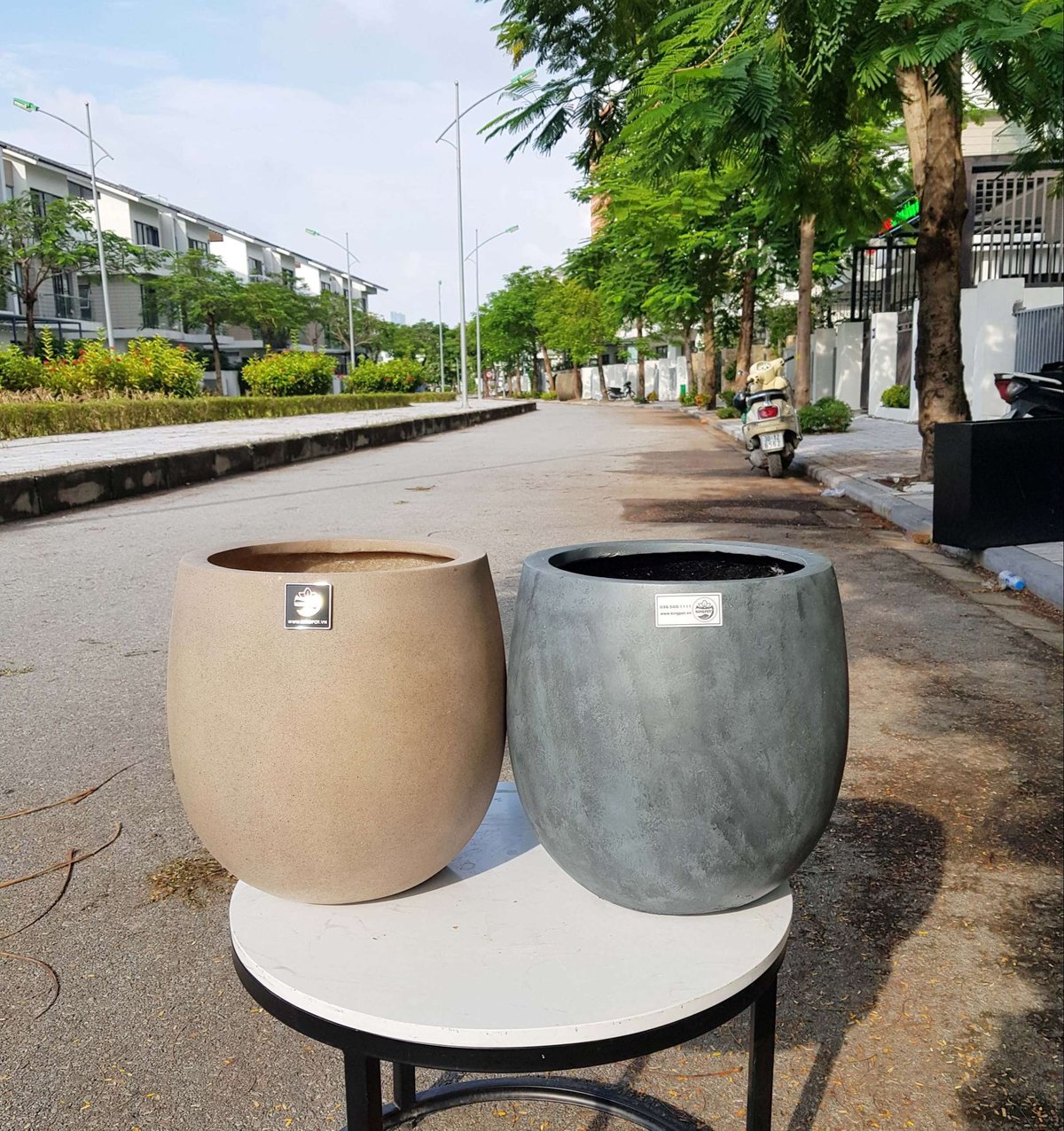 Chậu composite nhẹ (15cm)