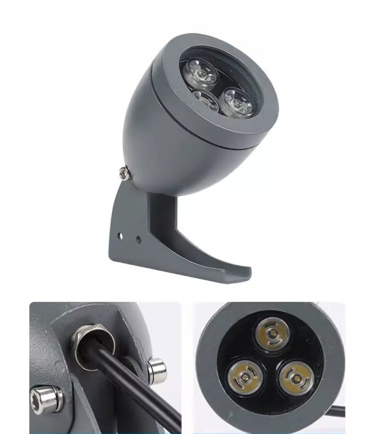 Đèn LED Spotlight rọi cây (3W - 12V)