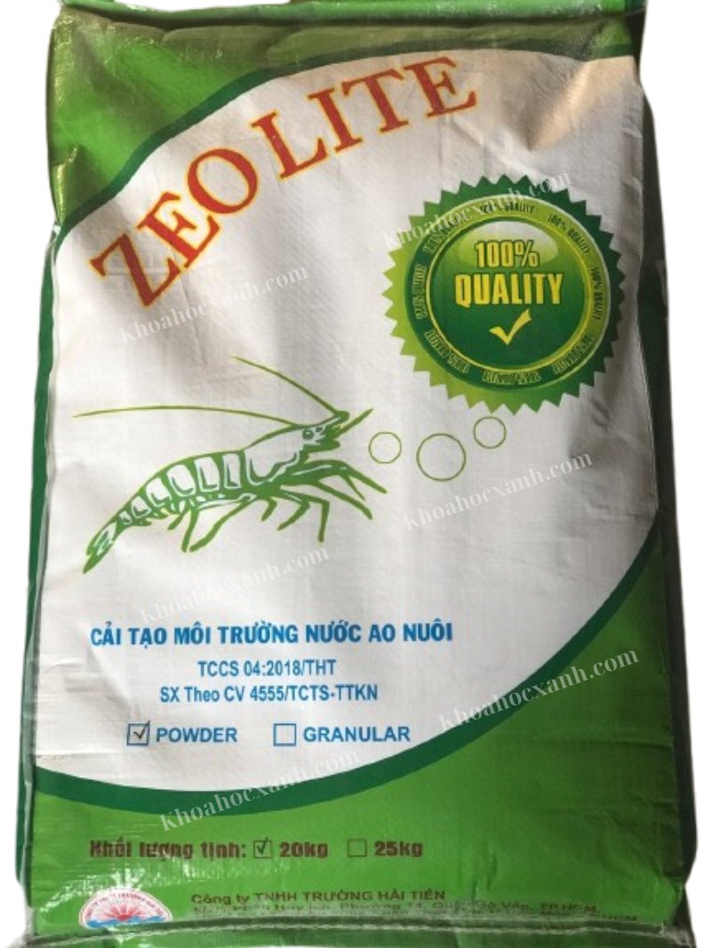 Zeolight - Zeolite xử lý nước hồ cá Koi
